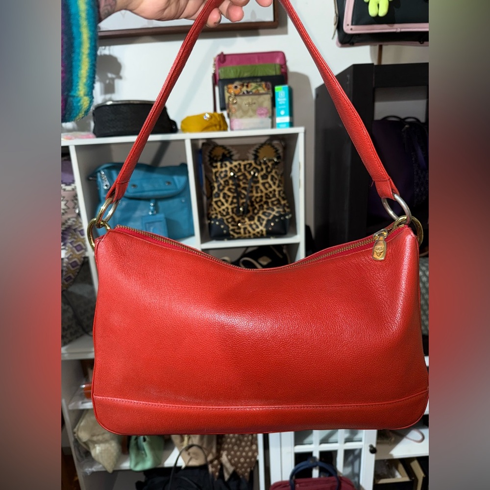 LOW START π«Άπ½ MCM Red Shoulder Bag - Picture 2 of 16